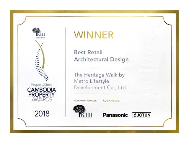 Best Retail Architectural Design Award 2018